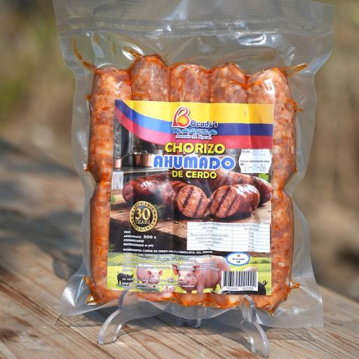 chorizo colombiano ahumado bocados rayza fabrica embutidos